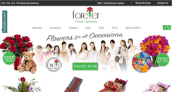 Desktop Screenshot of forever-florist-cambodia.com